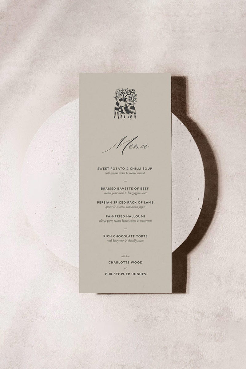 Reindeer Menu