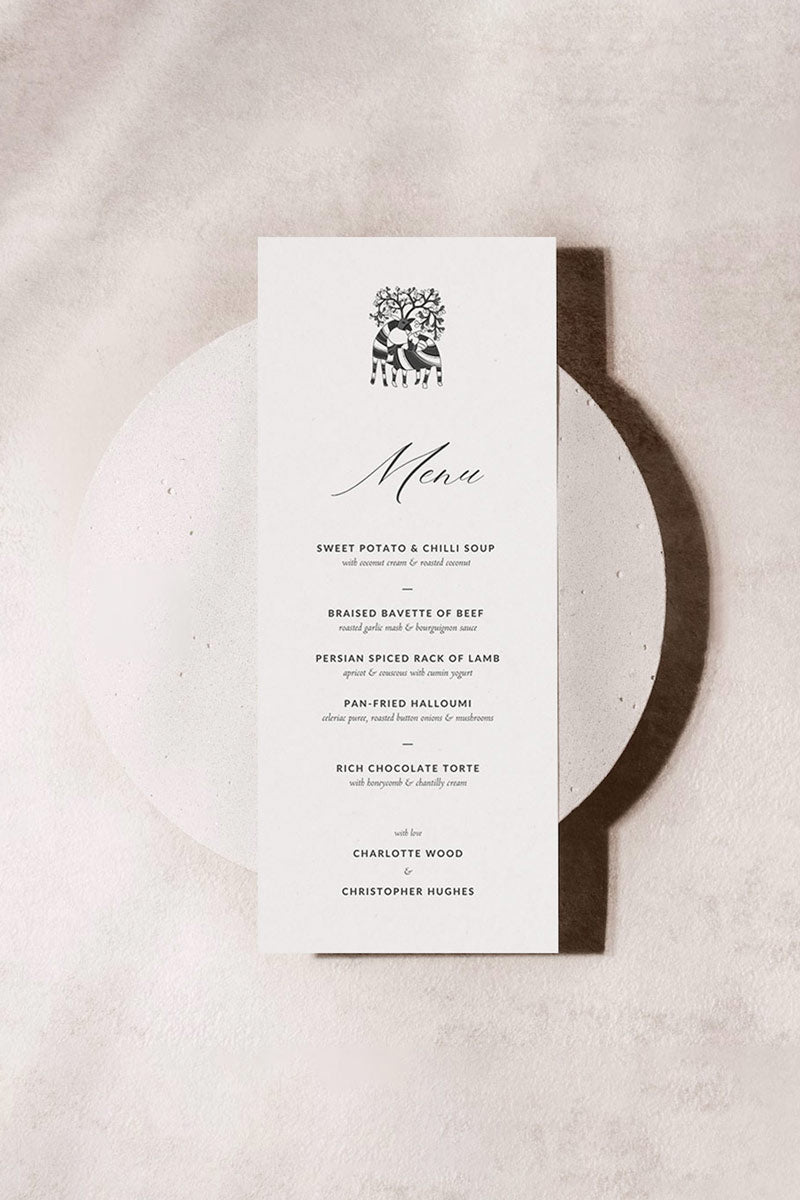 Reindeer Menu