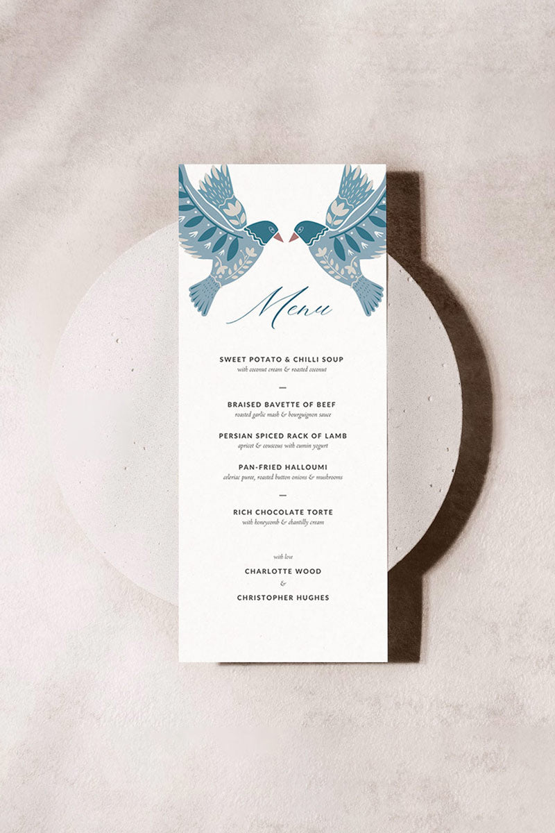 Folk Art Menu