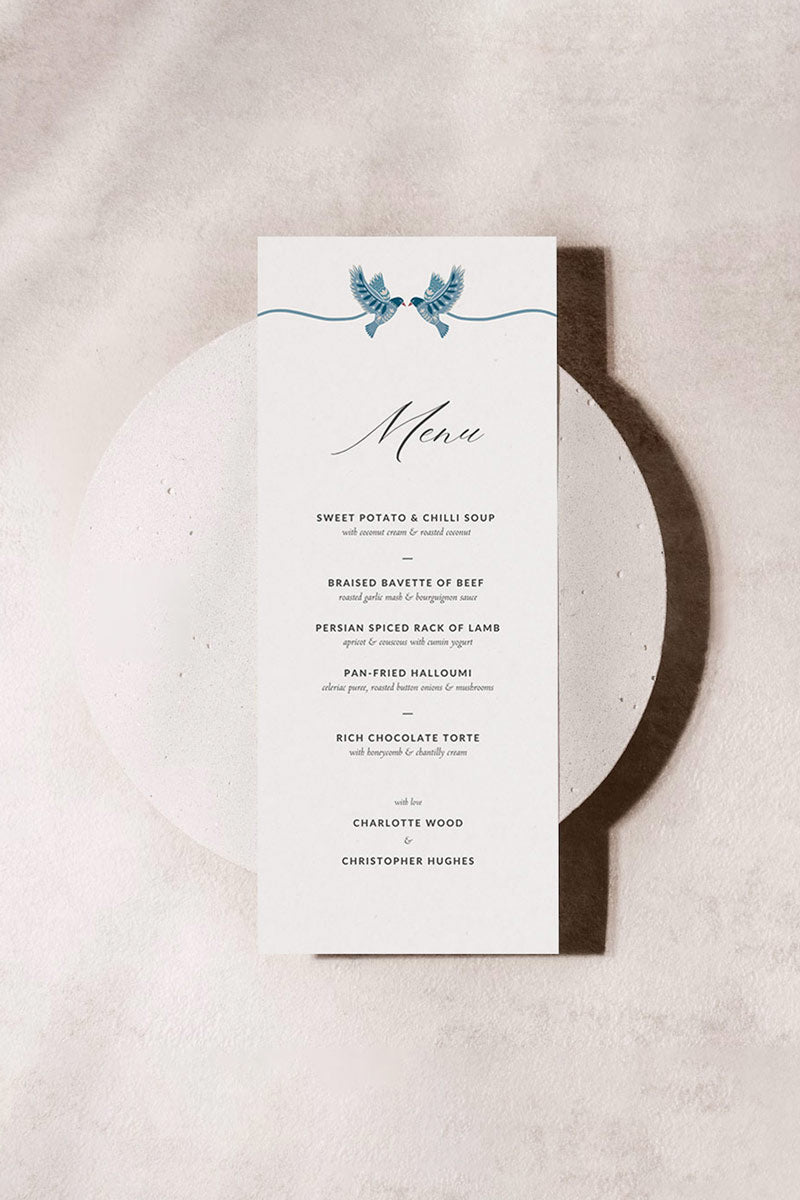 Folk Art Menu