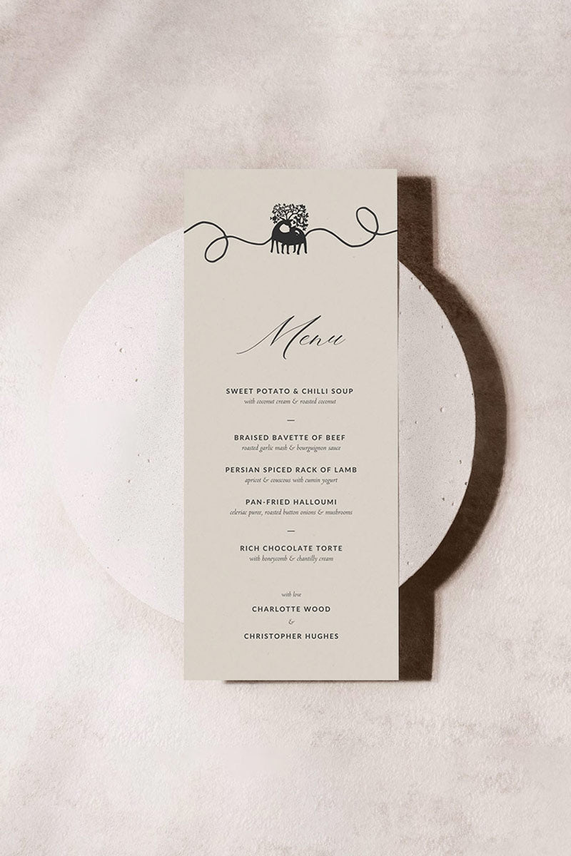 Holiday Menu