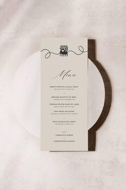 Holiday Menu
