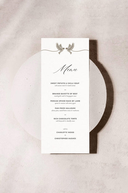 Folk Art Menu