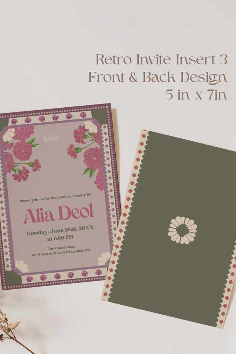 Wedding Invitations. Retro Wedding Invitation Set. Retro Welcome Sign. Indian Wedding Invites. Event Welcome Sign. Wine Purple, Green and beige colours. Wine Purple florals. Birthday and Celebration. Wedding Ceremony. Engagement Sign. Wedding Stationery. DIY Stationery. Digital Download. Canva. Indian Weddings. Anand Karaj. Sangeet. Chunni. Mehndi, Haldi. Personalize. Customize.