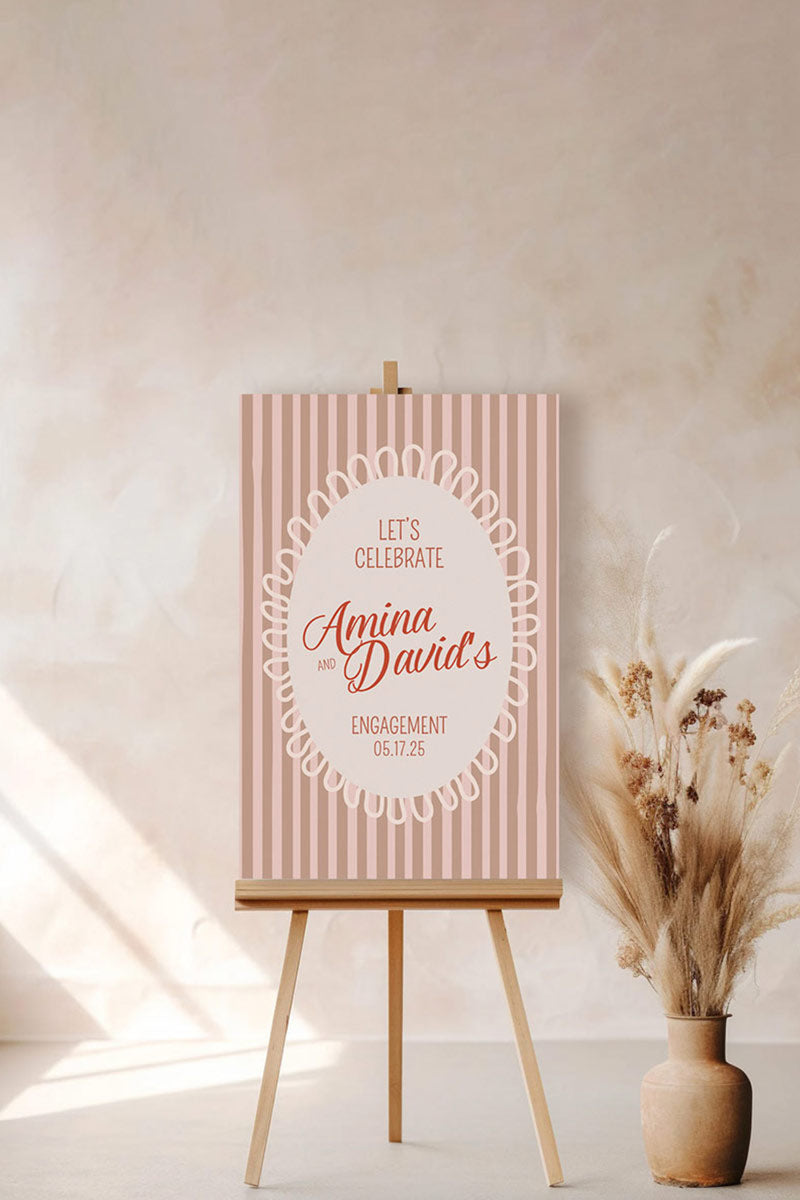Striped Sign