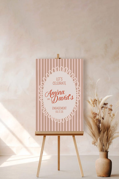 Striped Sign