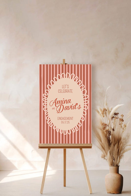 Striped Sign