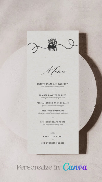 Holiday Menu
