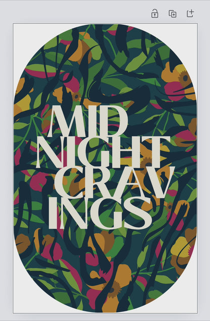 Bold Oval Bar Sign