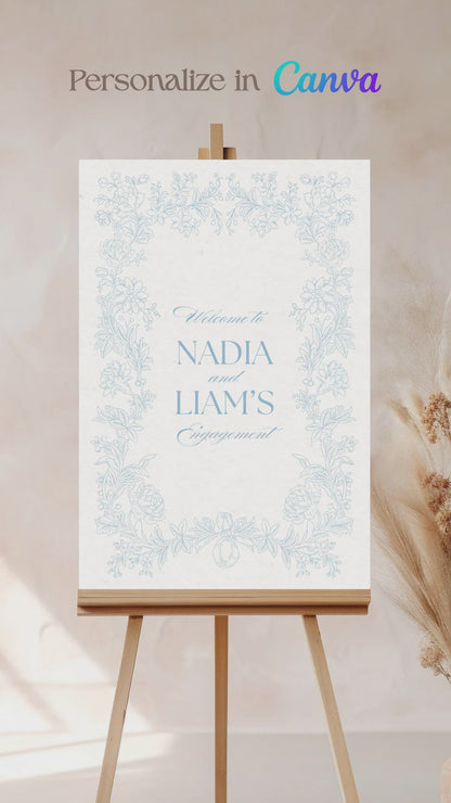 Toile Sign